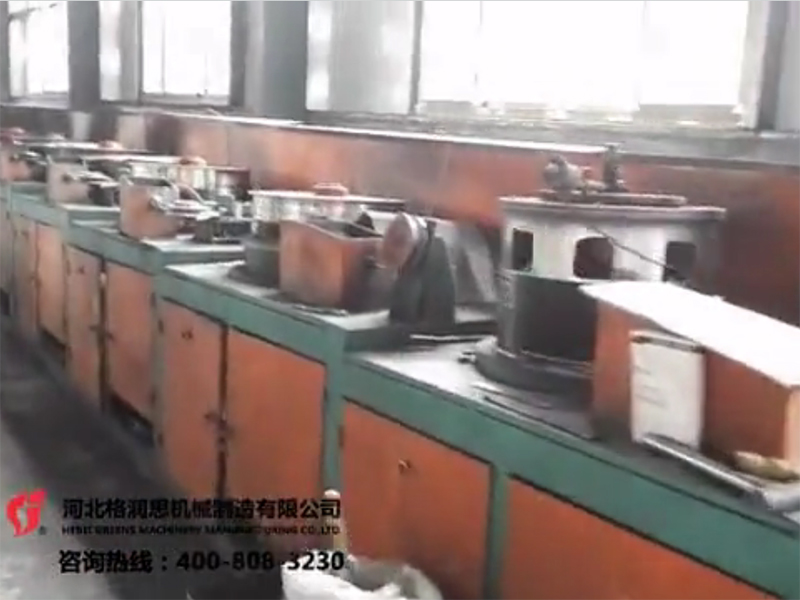 格潤思新型直進拉絲機